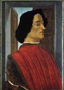 BOTTICELLI, Sandro Portrait of Giuliano de Medici china oil painting artist